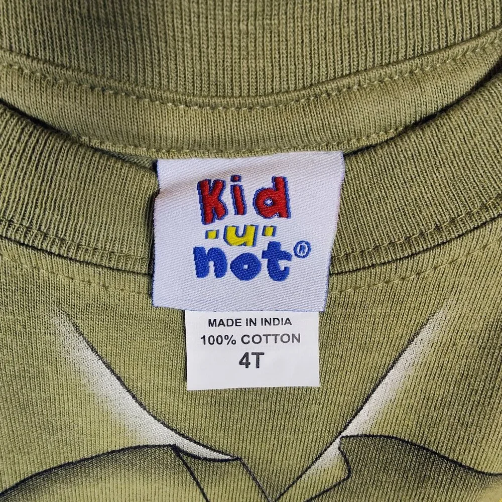 kid 'u' not Kids‎ 4T Park Ranger T-Shirt & Short Set NWOT